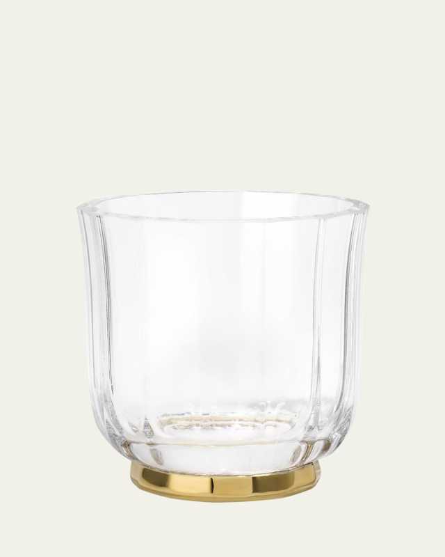Delmara Crystal Votive Hurricane